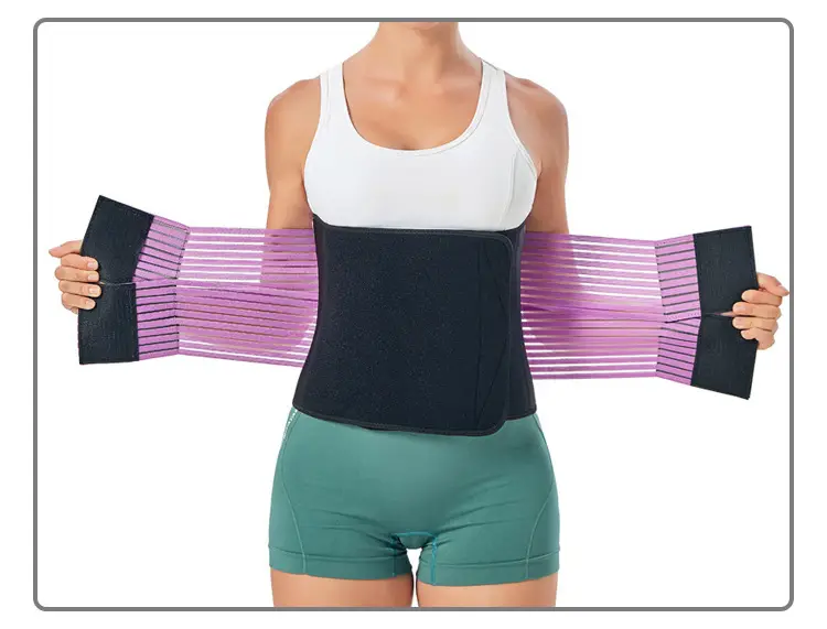 Cross-Border Sports Waist Support Four-Piece Pressurized Fitness Belt — feature 9