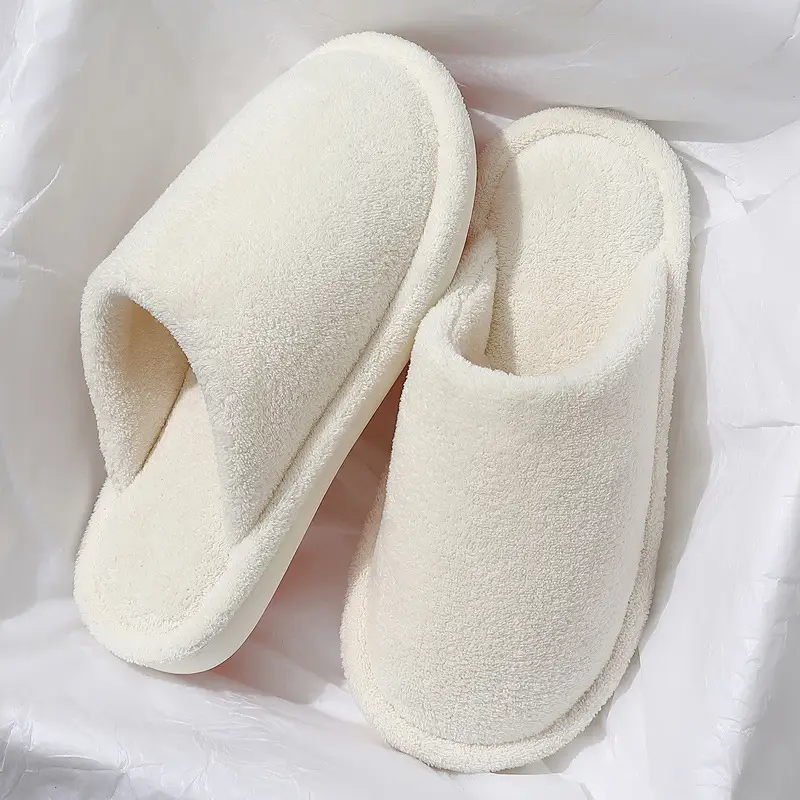 Anti-Slip Cotton Slippers for the Elderly in Autumn and Winter to Prevent Cold and Keep Warm Indoor Home Cotton Shoes Men's Silent Cotton Slippers Women's Wholesale - Image 8