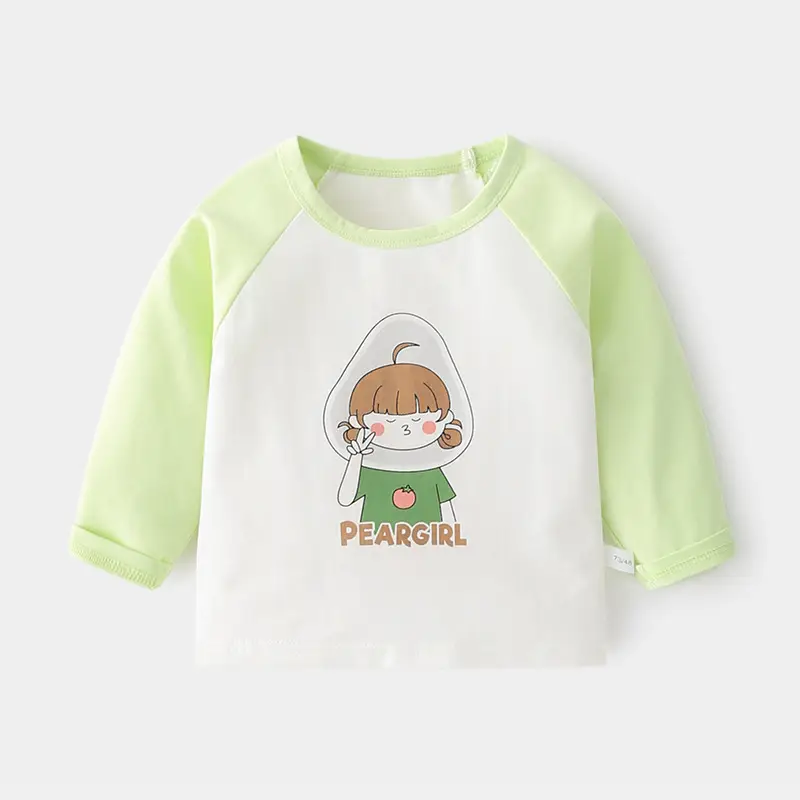 Baby Long Sleeve T-Shirt Yellow White Train Print - Image 12