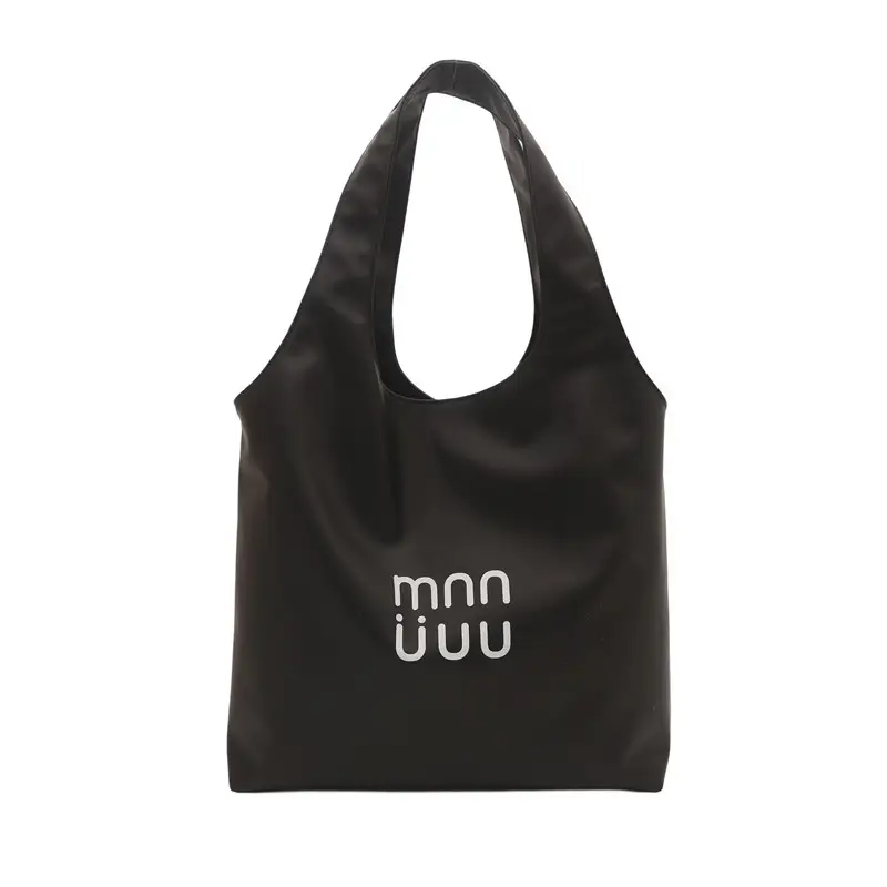 Women's Printed Shoulder Bags 2025 Black White Silver - Image 8
