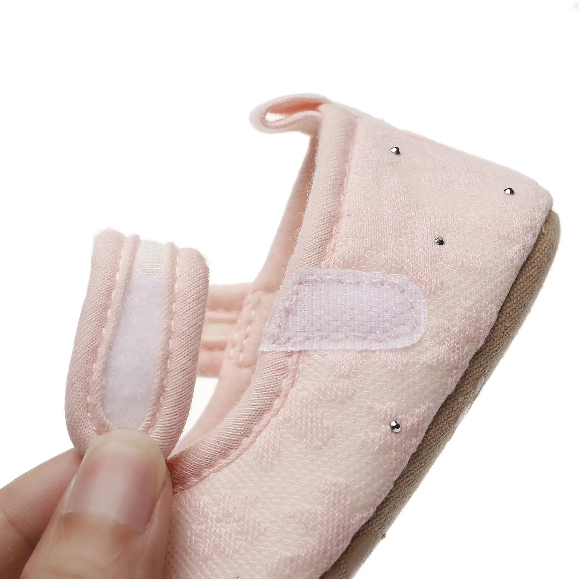 Baby Lace Shoes Pink White Soft Sole Toddler — feature 4