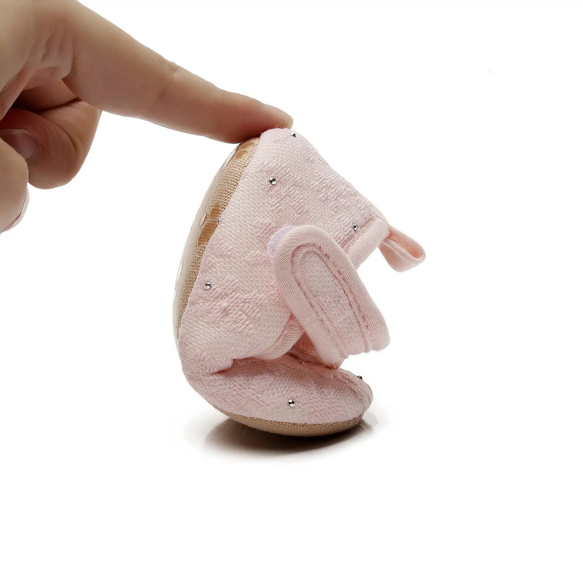 Baby Lace Shoes Pink White Soft Sole Toddler — feature 5