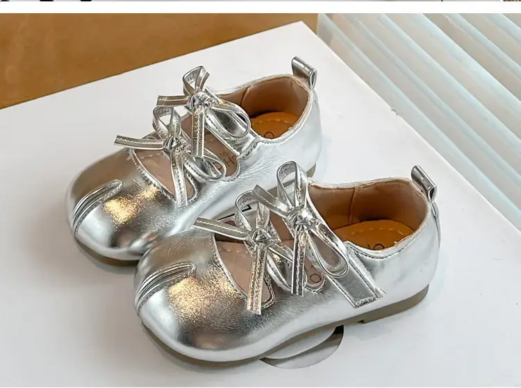 Little Girl Leather Shoes Princess Design 2025 — feature 14