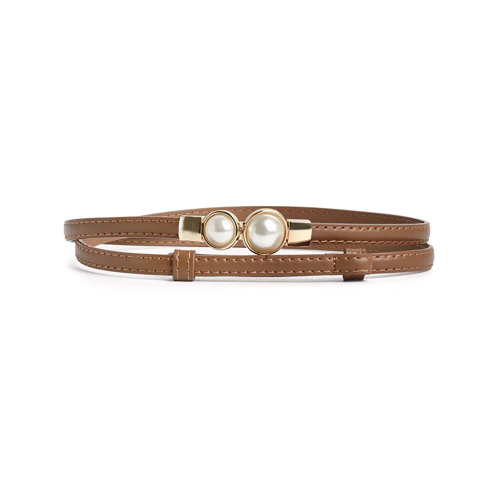 Pearl Buckle Belt for Women's Dress Decoration - Image 10