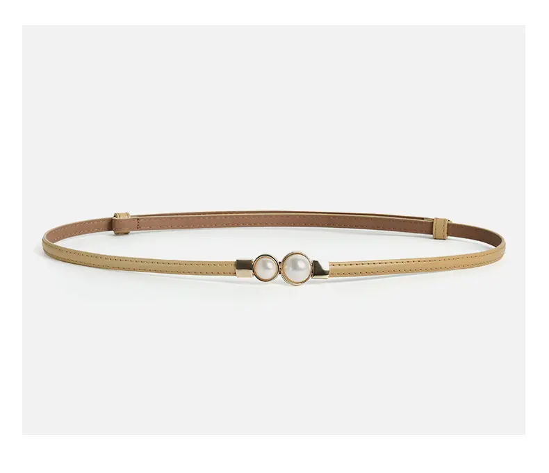 Pearl Buckle Belt for Women's Dress Decoration — feature 10