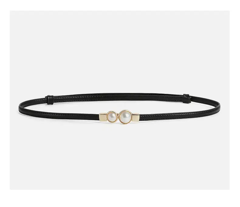 Pearl Buckle Belt for Women's Dress Decoration — feature 11