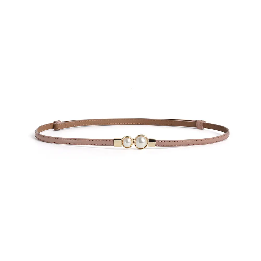Pearl Buckle Belt for Women's Dress Decoration - Image 3