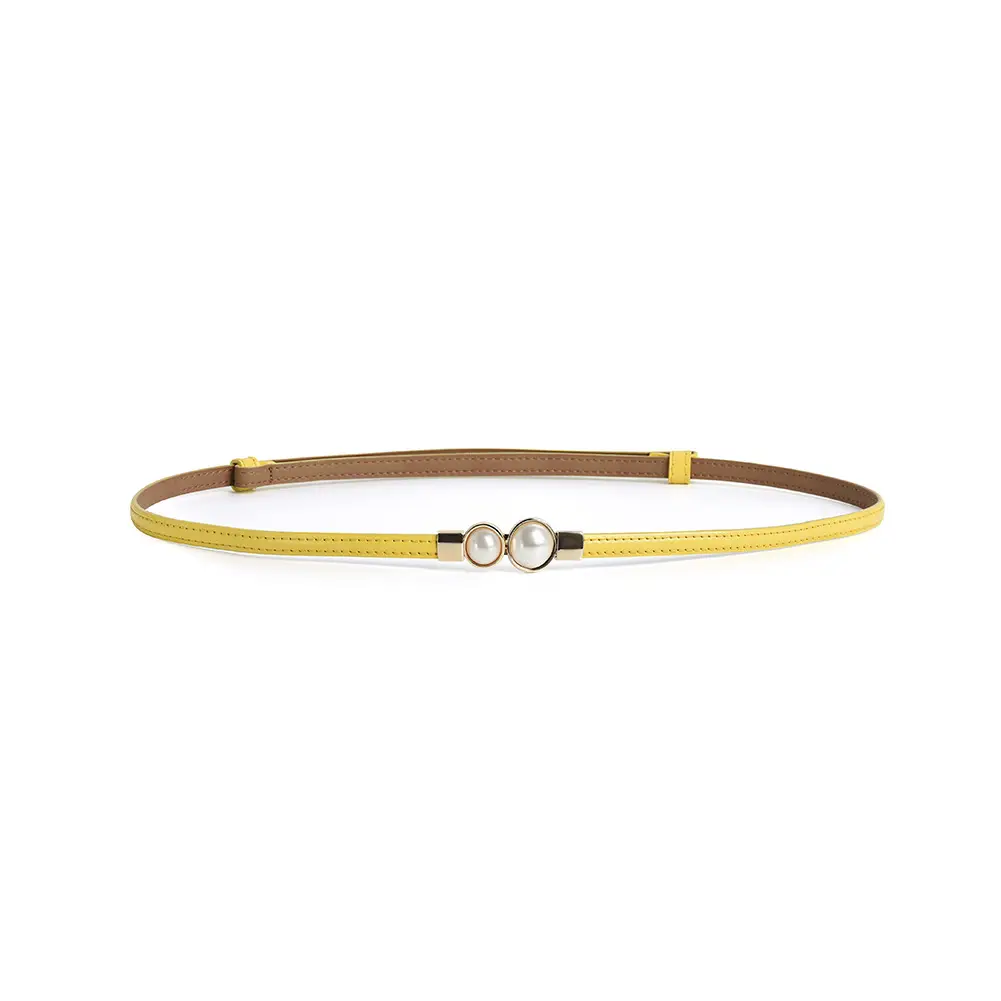 Pearl Buckle Belt for Women's Dress Decoration - Image 5