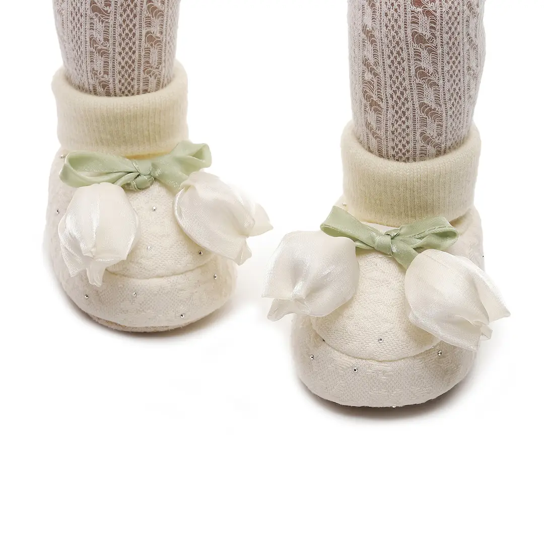 Baby Shoes for Spring and Autumn, Soft-Soled Shoes for Baby Girls, 0-6-12 Months, Infant Soft-Soled Walking Shoes with Closed Toe — feature 3