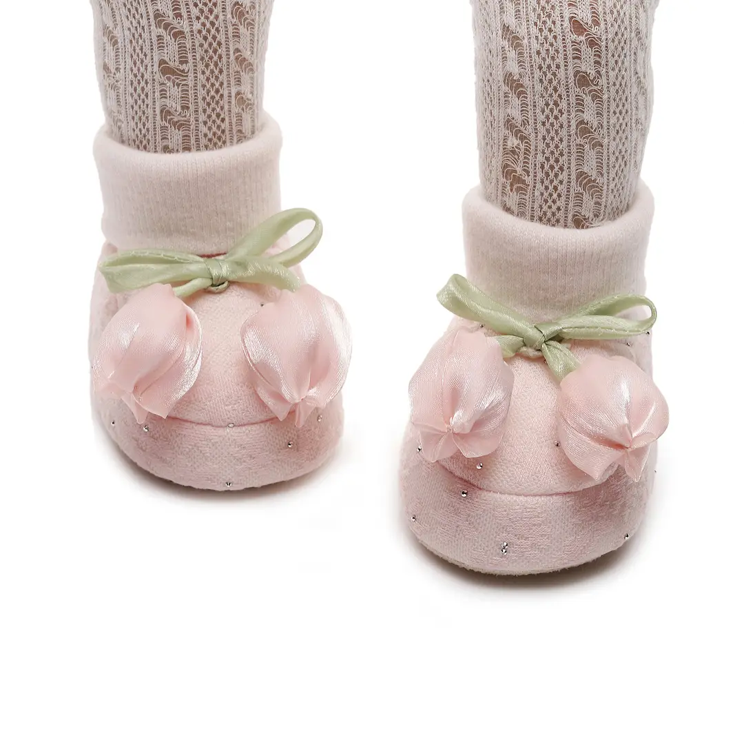 Baby Shoes for Spring and Autumn, Soft-Soled Shoes for Baby Girls, 0-6-12 Months, Infant Soft-Soled Walking Shoes with Closed Toe — feature 4
