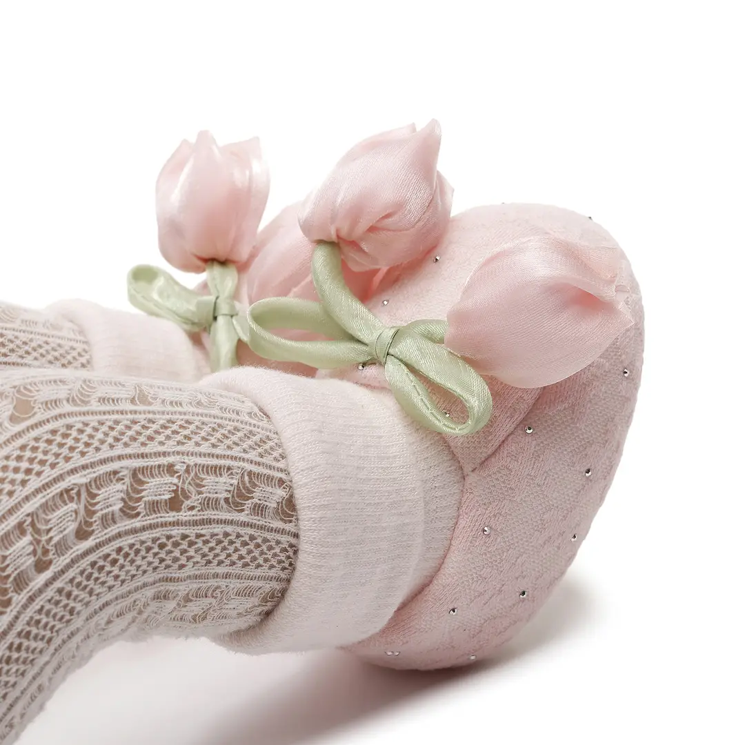 Baby Shoes for Spring and Autumn, Soft-Soled Shoes for Baby Girls, 0-6-12 Months, Infant Soft-Soled Walking Shoes with Closed Toe — feature 5