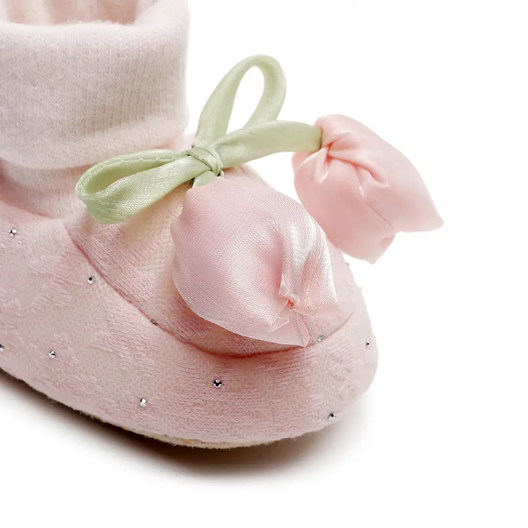 Baby Shoes for Spring and Autumn, Soft-Soled Shoes for Baby Girls, 0-6-12 Months, Infant Soft-Soled Walking Shoes with Closed Toe — feature 7