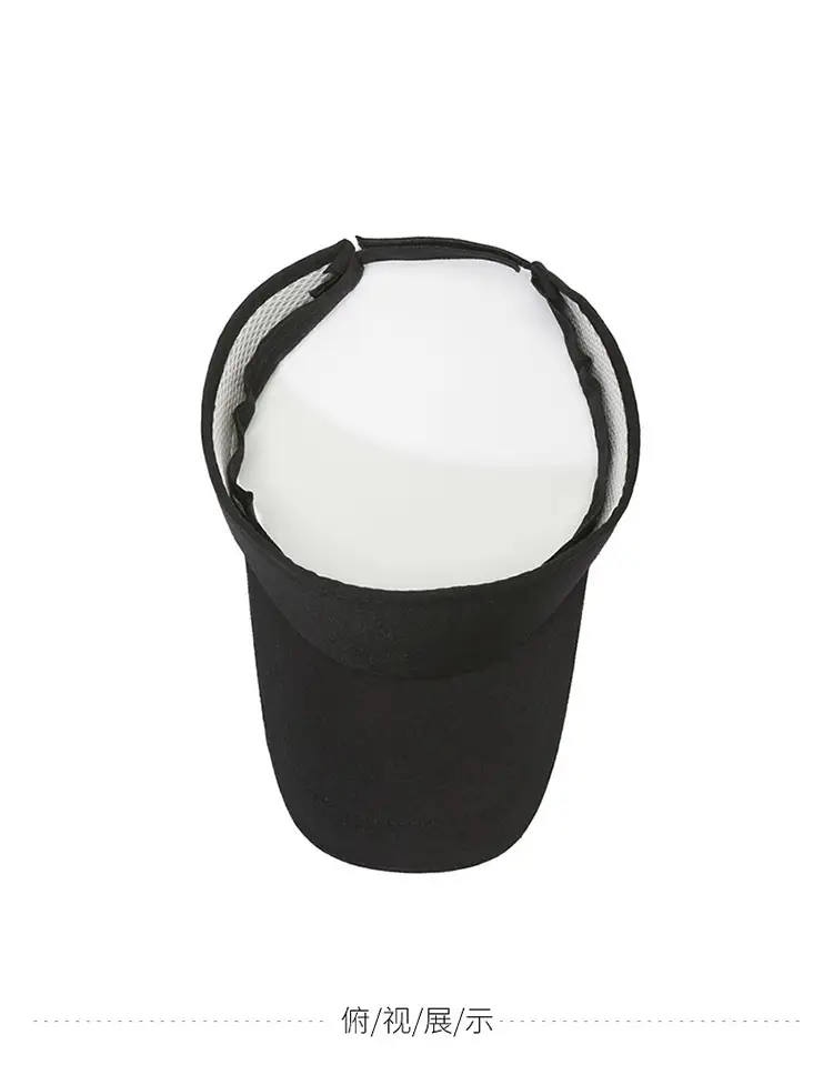Men UV Visor Hat Light Grey Outdoor Sports — feature 10