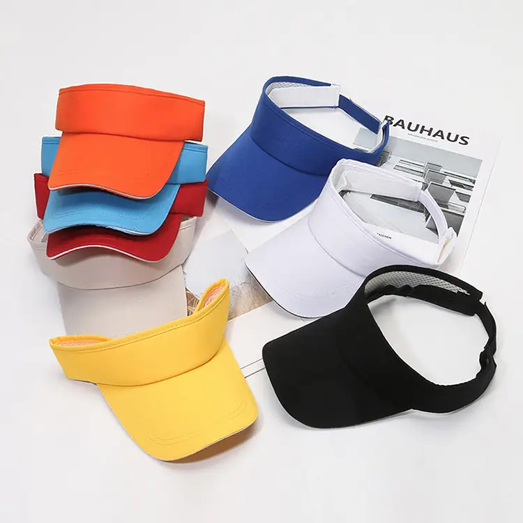 Men UV Visor Hat Light Grey Outdoor Sports — feature 11