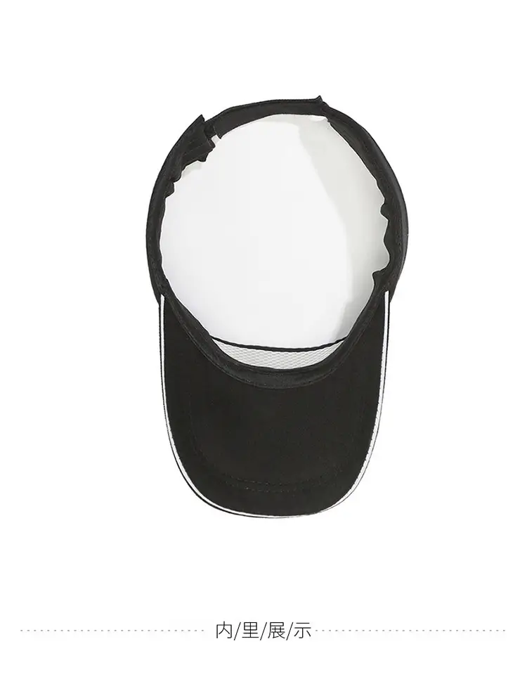 Men UV Visor Hat Light Grey Outdoor Sports — feature 2