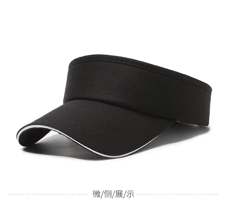 Men UV Visor Hat Light Grey Outdoor Sports — feature 7