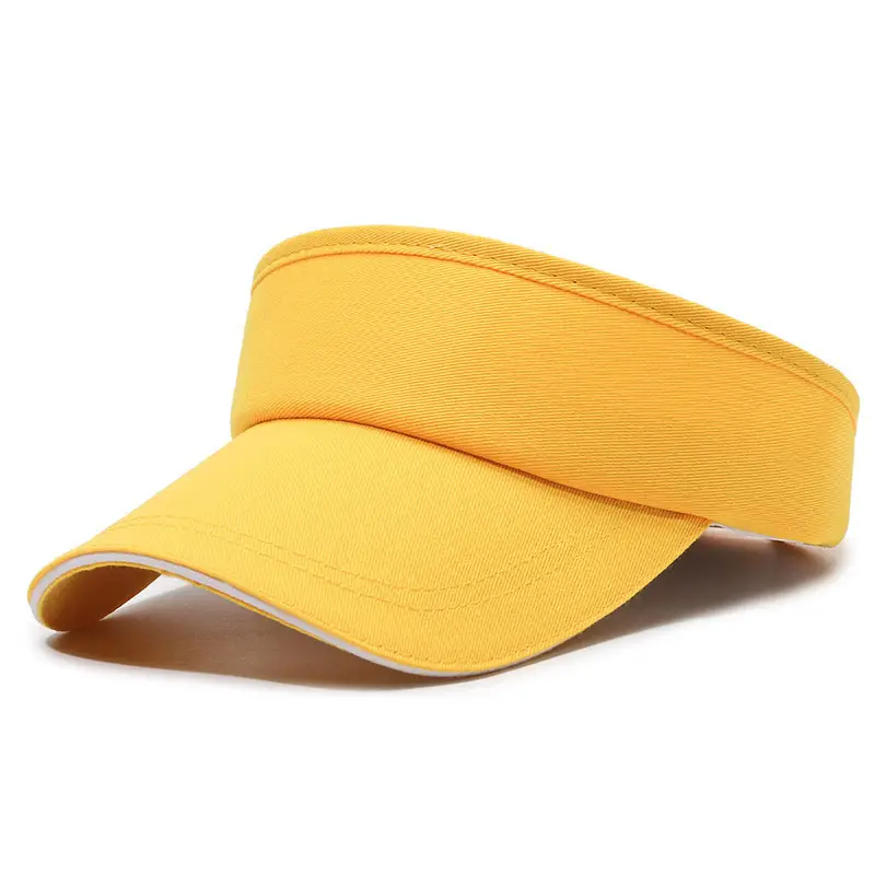 Men UV Visor Hat Light Grey Outdoor Sports