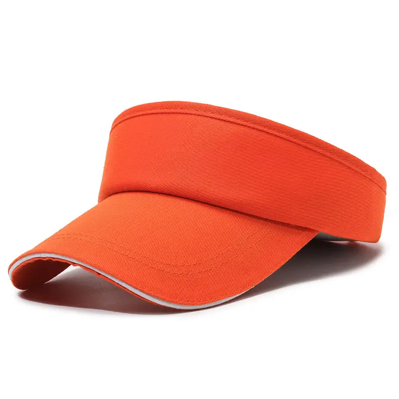 Men UV Visor Hat Light Grey Outdoor Sports