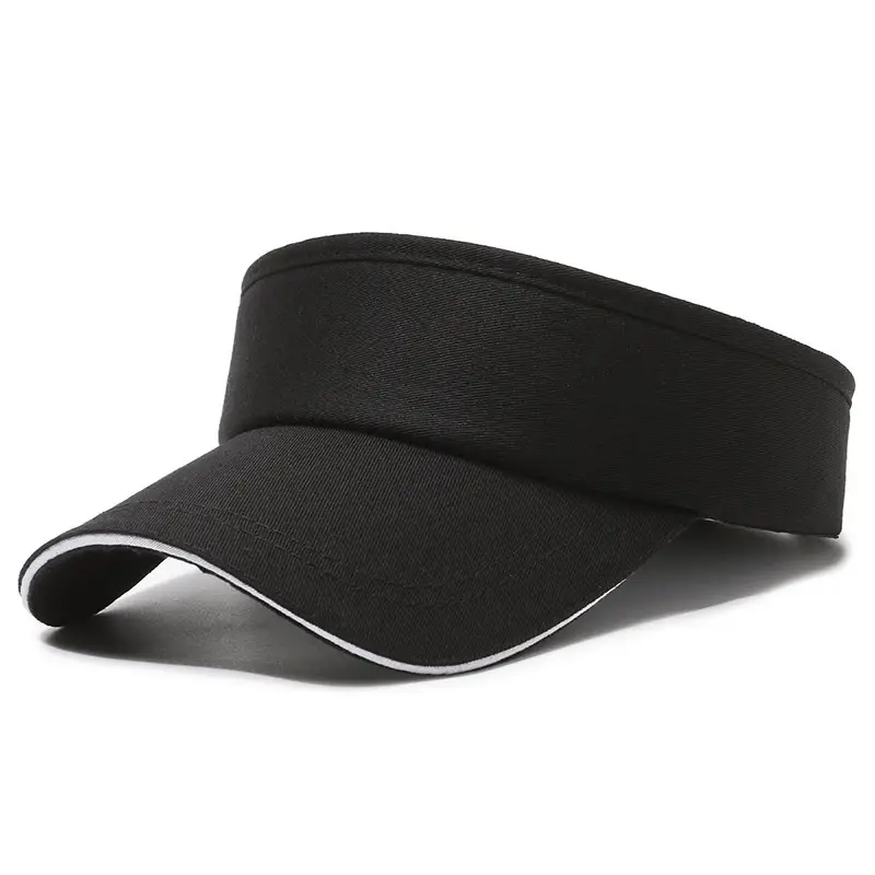 Men UV Visor Hat Light Grey Outdoor Sports