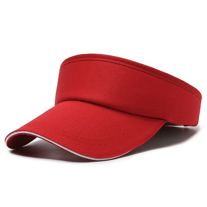 Men UV Visor Hat Light Grey Outdoor Sports