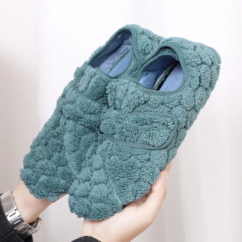 2025 New Autumn and Winter Comfortable Casual Furry Shoes Daily Student Shoes Beanie Shoes Warm Loafers Home Cotton Slippers - Image 6
