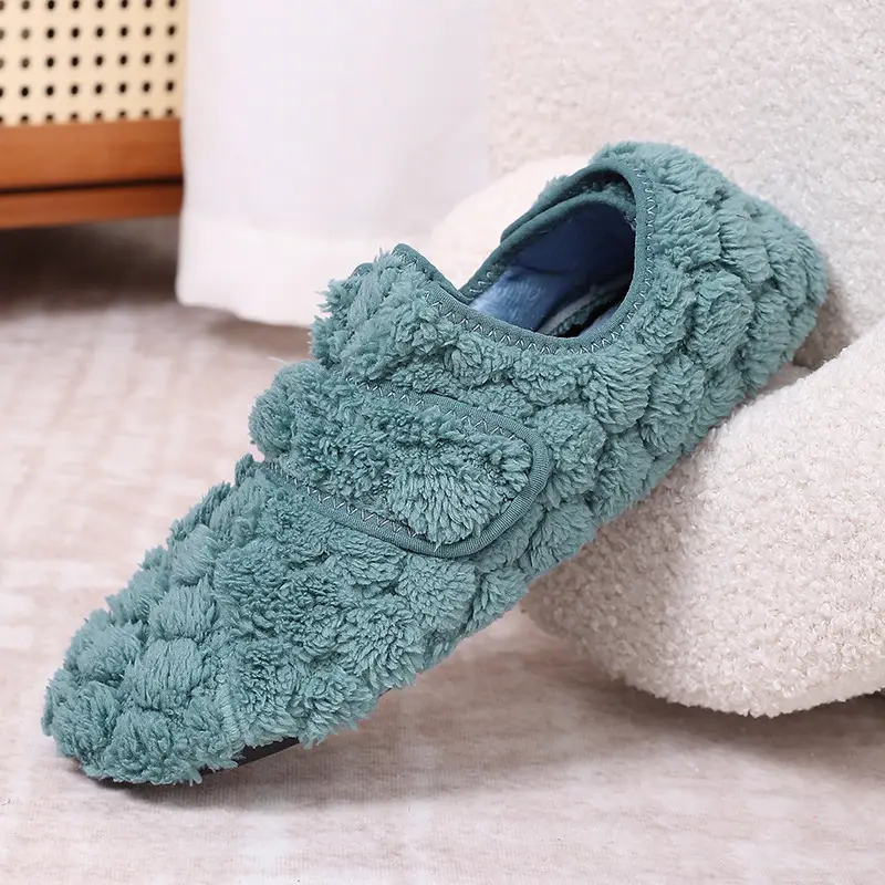 2025 New Autumn and Winter Comfortable Casual Furry Shoes Daily Student Shoes Beanie Shoes Warm Loafers Home Cotton Slippers - Image 9