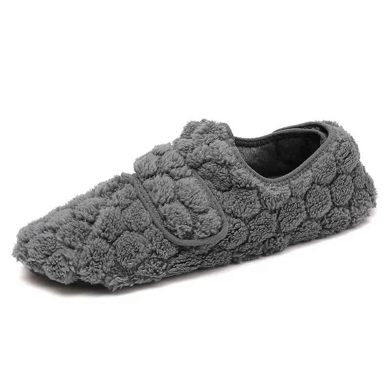 2025 New Autumn and Winter Comfortable Casual Furry Shoes Daily Student Shoes Beanie Shoes Warm Loafers Home Cotton Slippers - Image 2