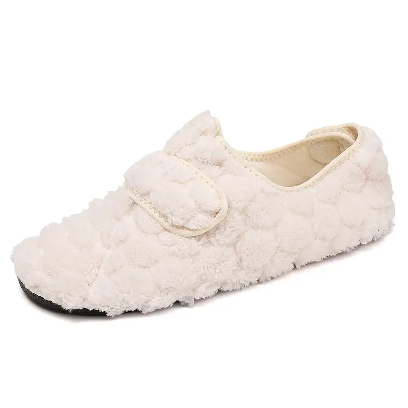 2025 New Autumn and Winter Comfortable Casual Furry Shoes Daily Student Shoes Beanie Shoes Warm Loafers Home Cotton Slippers - Image 3