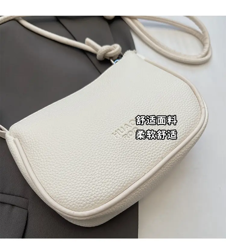 Yellow Korean Style Crossbody Bag with Zipper Closure — feature 8