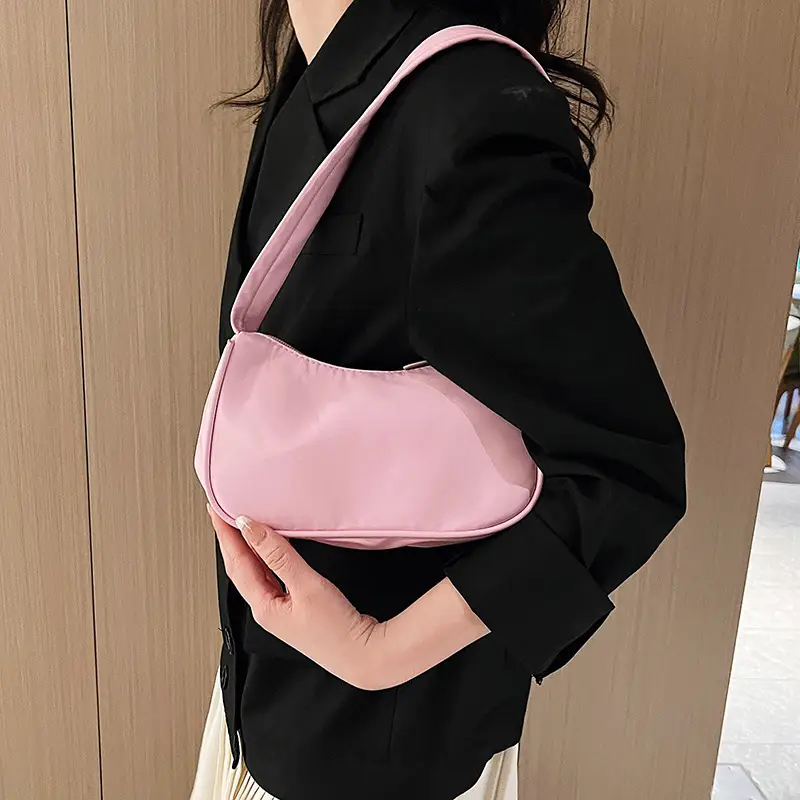 Black French Style Phone Bag for Women
