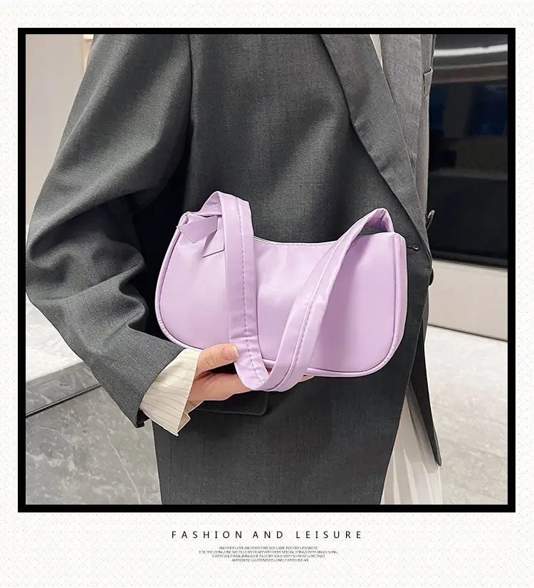 Black French Style Phone Bag for Women — feature 1