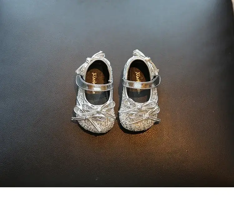 Baby Sequined Bow Shoes for Girls 1-3 Years — feature 11