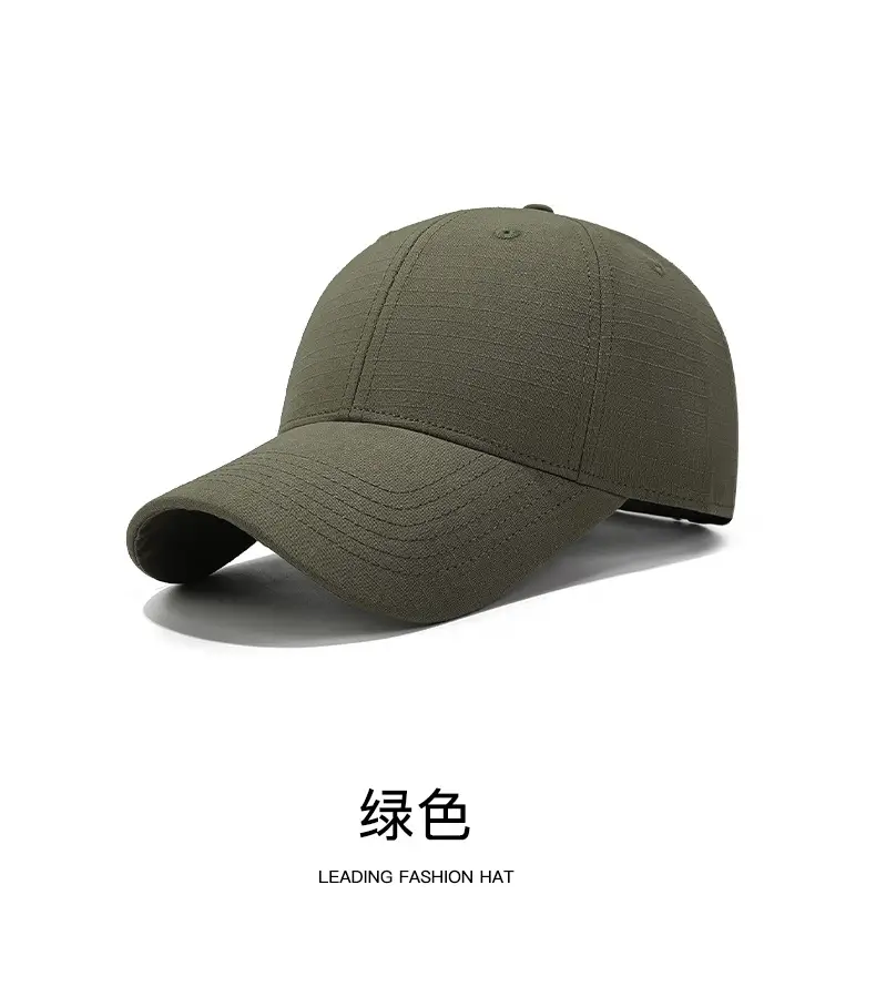 Black 4-Season Baseball Cap with Duckbill Design — feature 15