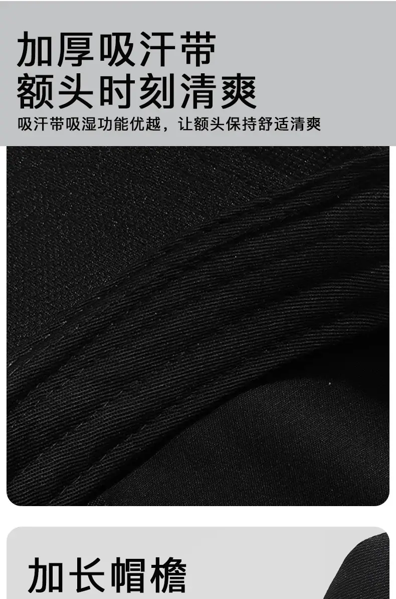 Seiko High-Top Baseball Cap Pineapple Cloth Black — feature 7