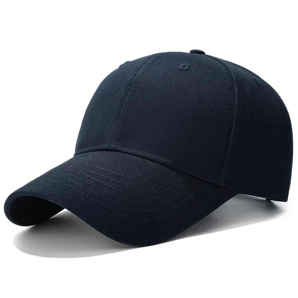 Seiko Black Baseball Cap Double Layer Visor Sun Hat - Image 3
