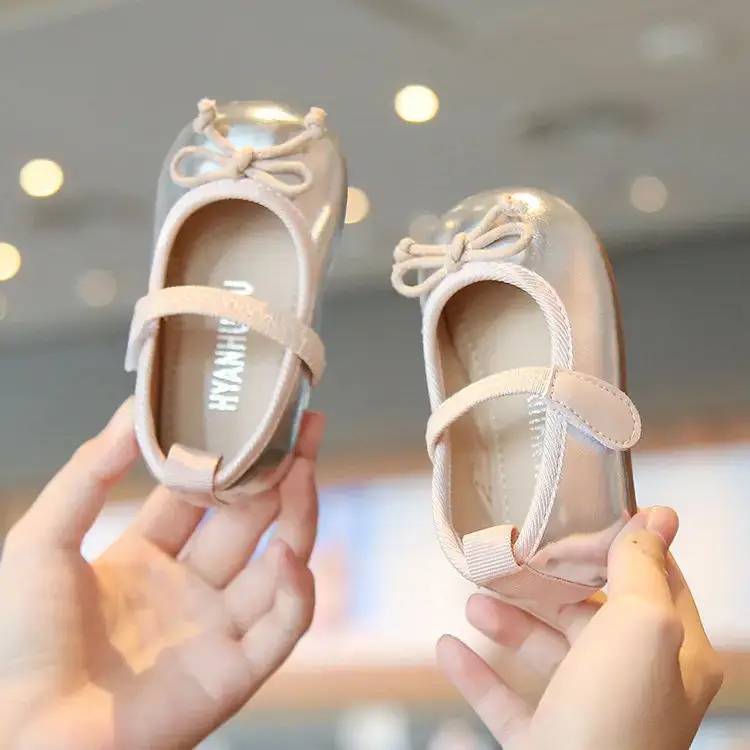 Baby Girls Bow Shoes One Year Old Spring Autumn