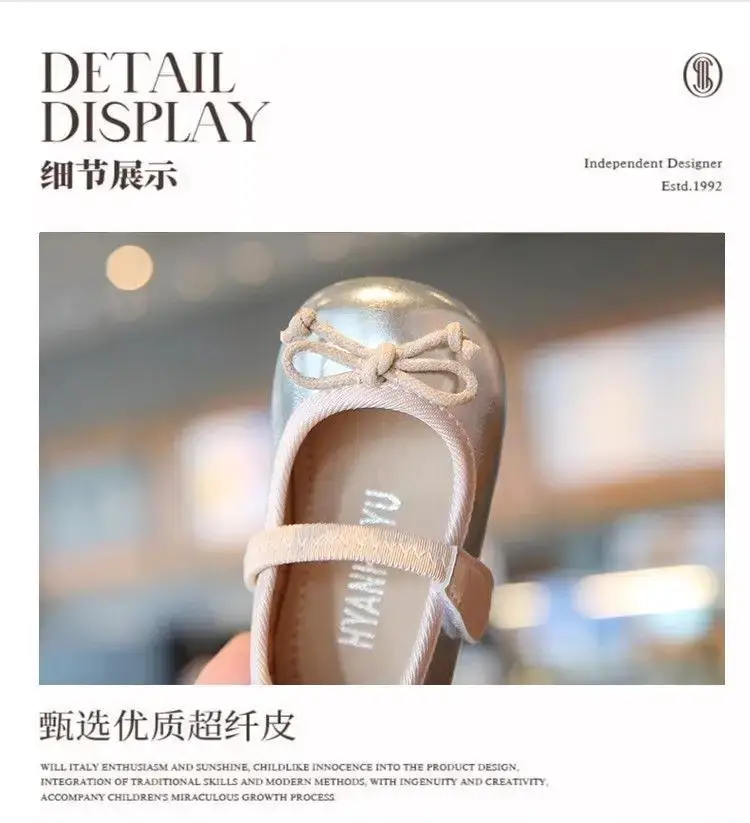 Baby Girls Bow Shoes One Year Old Spring Autumn — feature 4