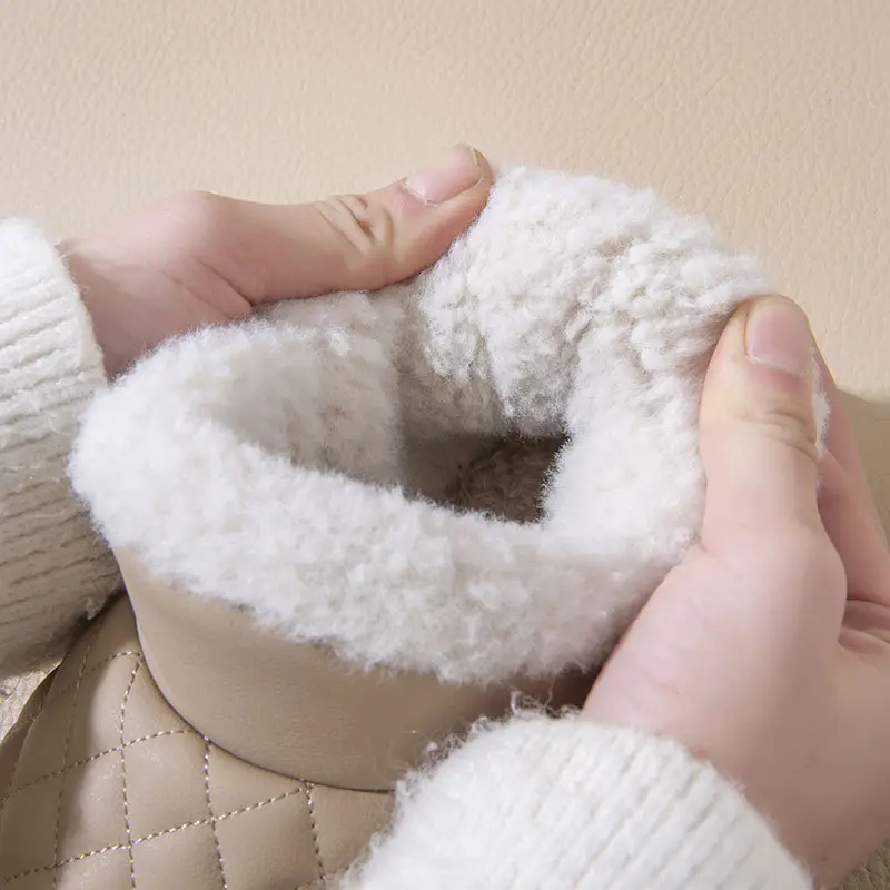Fleece Lined Warm Slippers for Men Women Autumn - Image 9