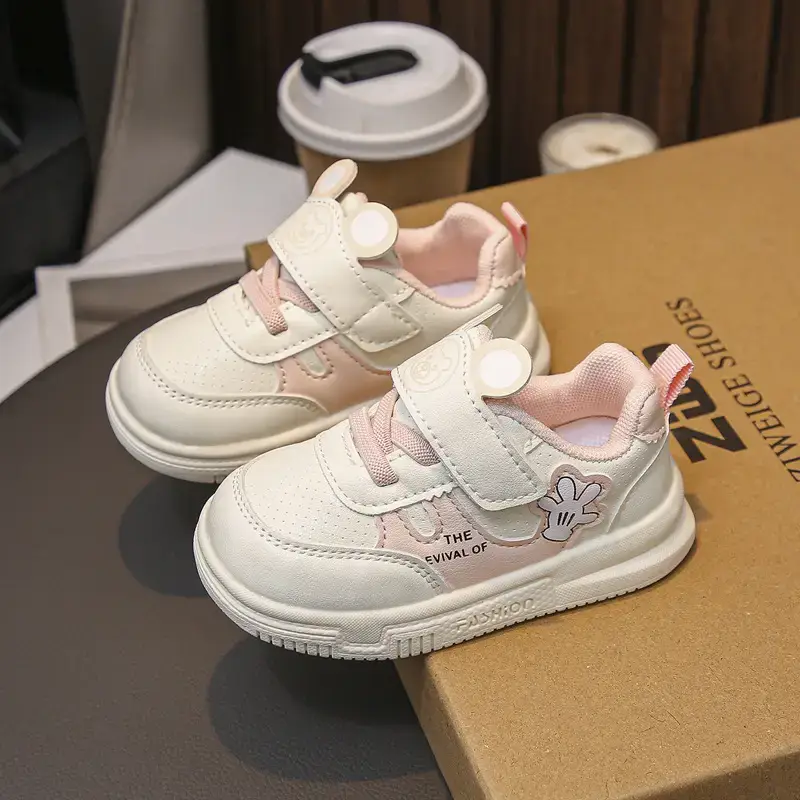 Boys' Green Floral Low-Top Casual Sneakers 2025