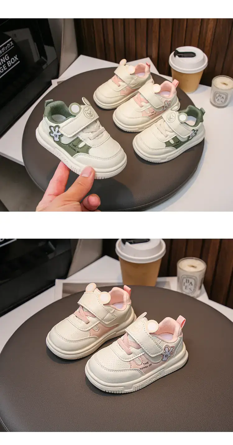 Boys' Green Floral Low-Top Casual Sneakers 2025 — feature 10
