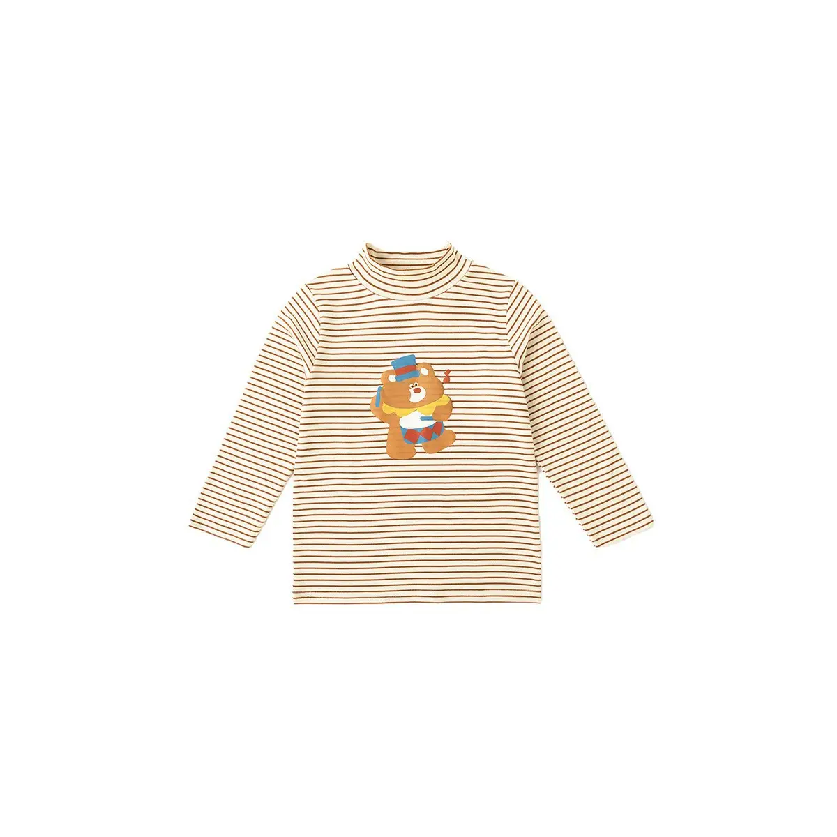 Dudu Home Boys Long Sleeve T-Shirt Striped Pink Winter - Image 10