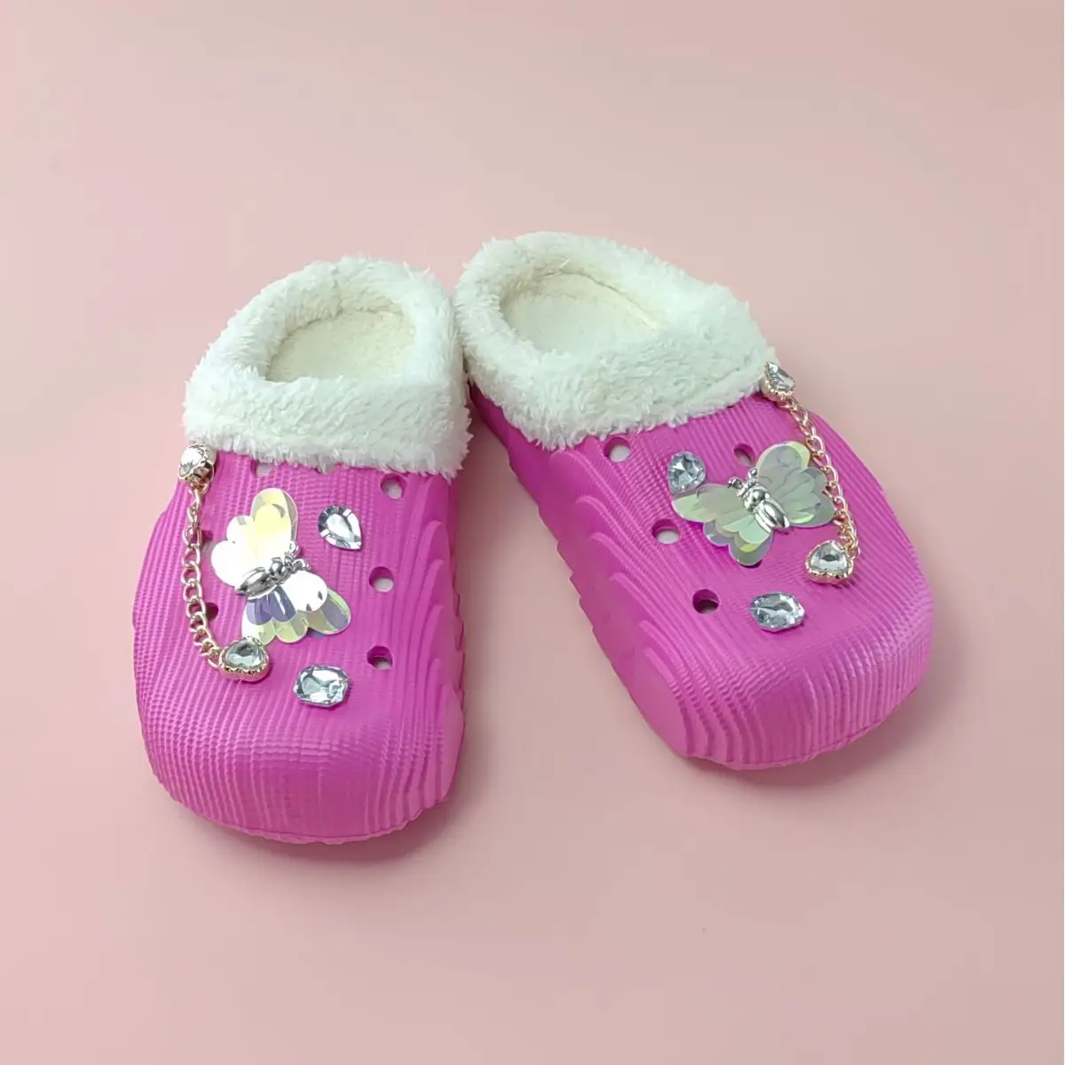 2026 Butterfly Cotton Slippers for Home Use - Image 7