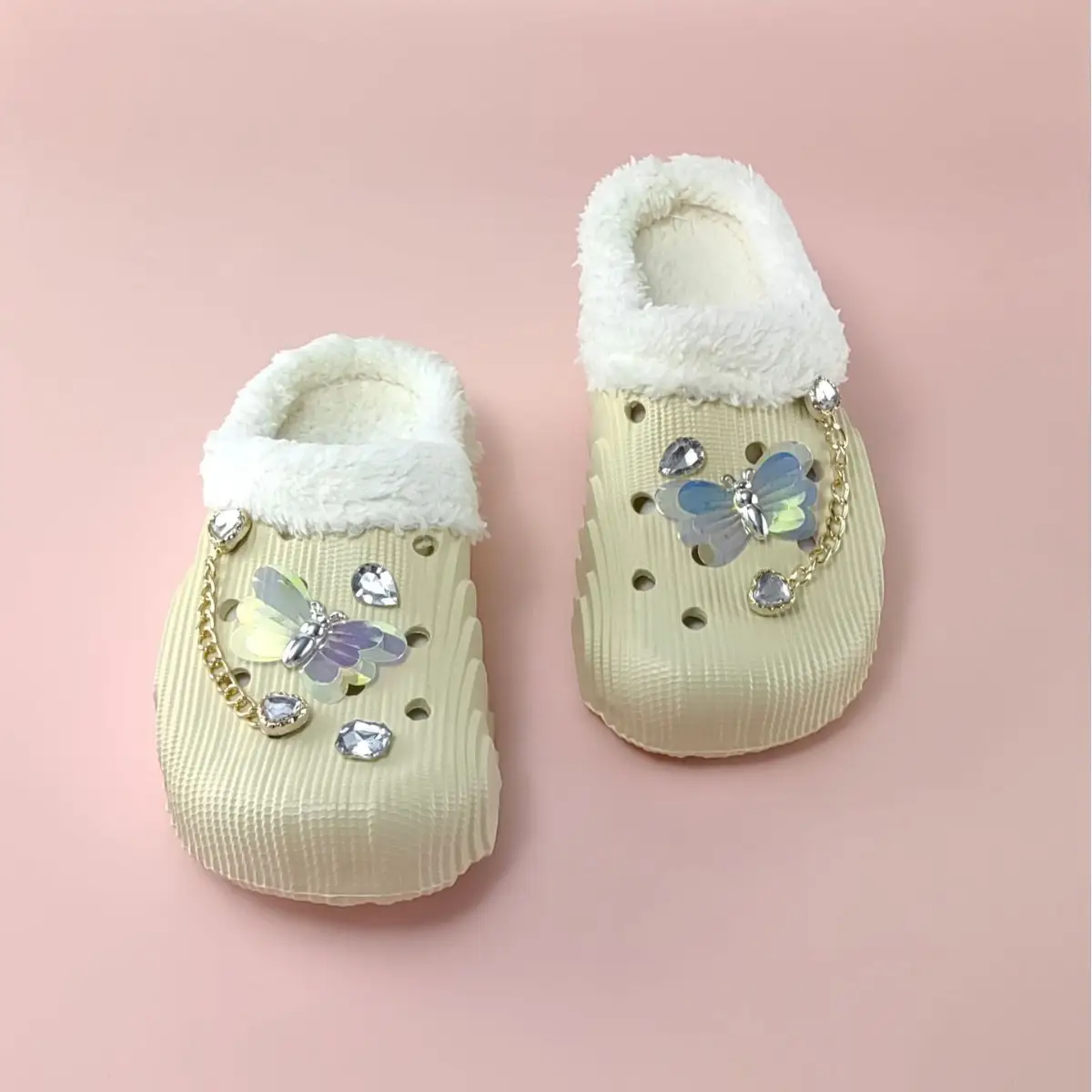 2026 Butterfly Cotton Slippers for Home Use - Image 8