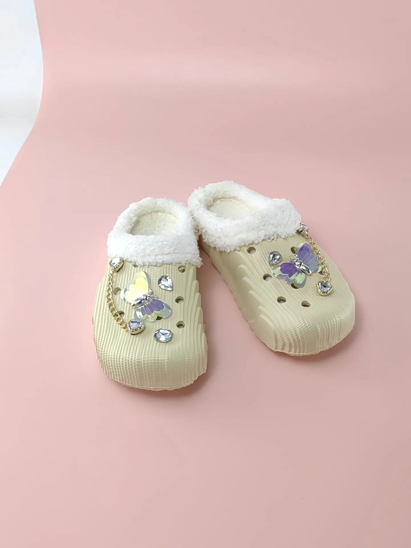 2026 Butterfly Cotton Slippers for Home Use — feature 16