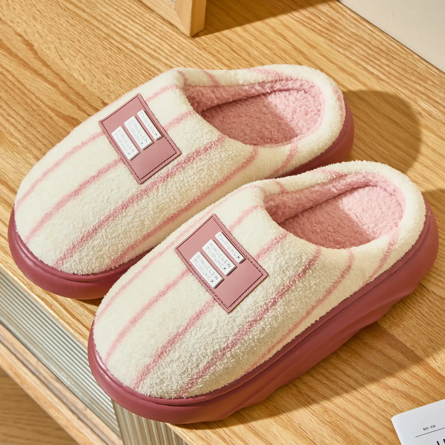 Silent Cotton Slippers for Men Women Winter Warm Antibacterial - Image 9
