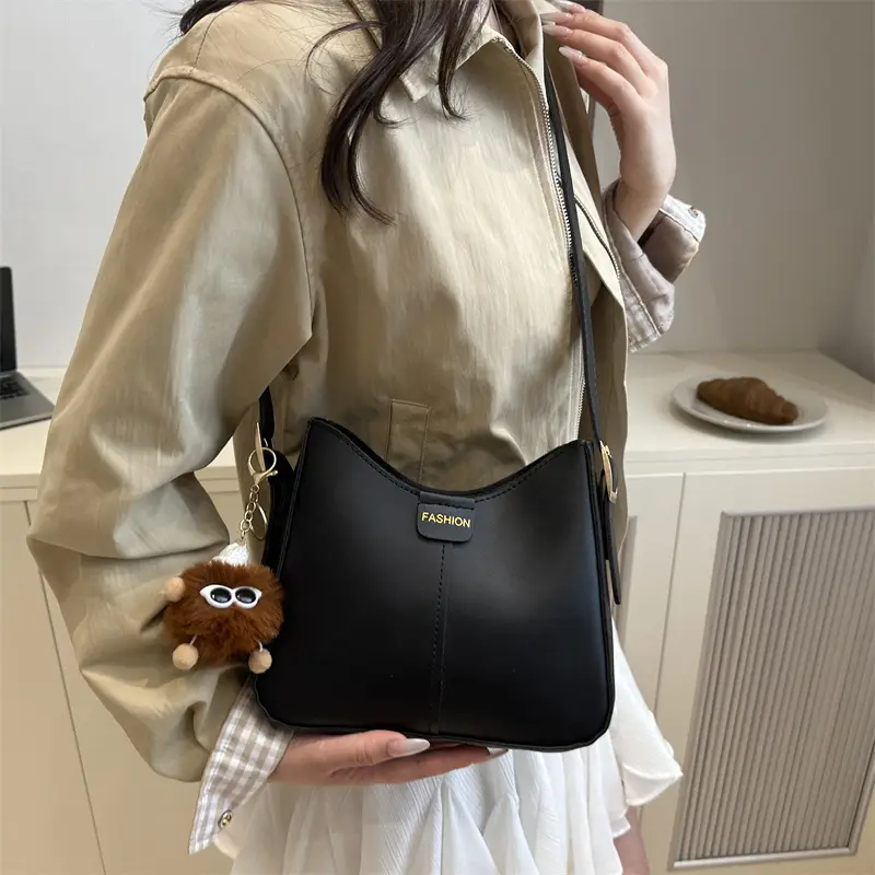 Women Retro Bucket Bag Cream 2025 Crossbody - Image 15