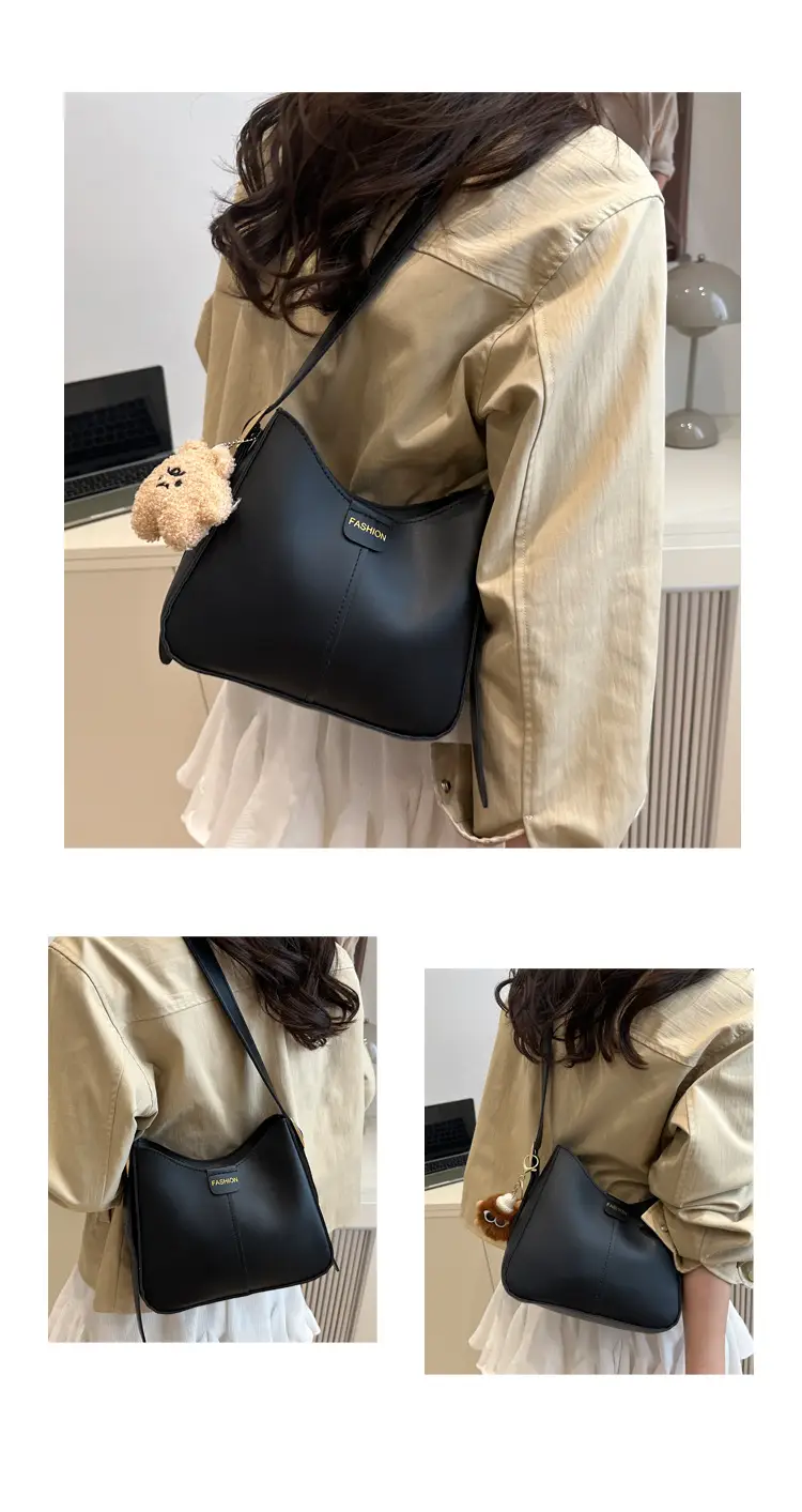 Women Retro Bucket Bag Cream 2025 Crossbody — feature 15