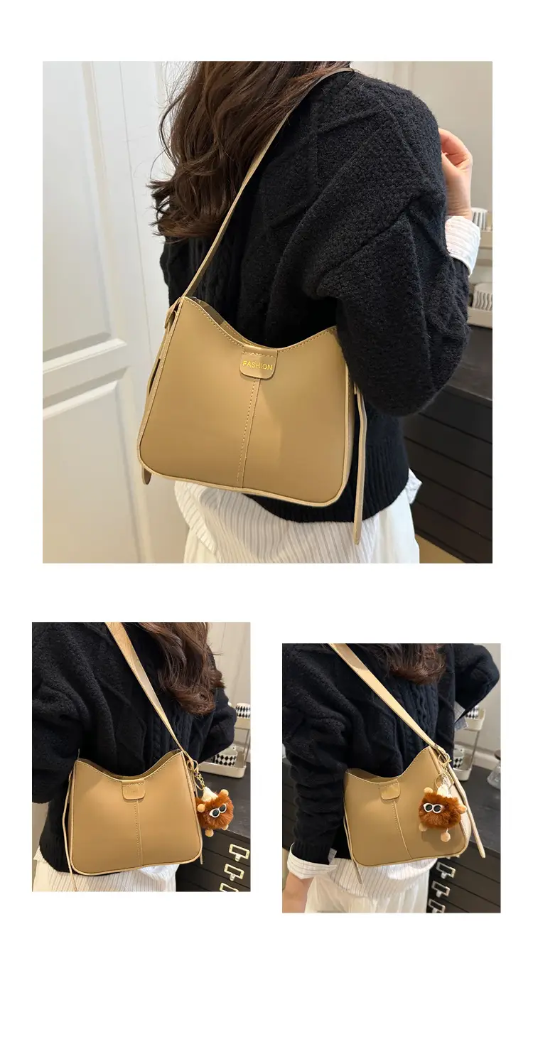 Women Retro Bucket Bag Cream 2025 Crossbody — feature 18