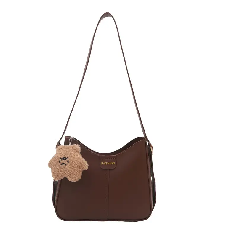 Women Retro Bucket Bag Cream 2025 Crossbody - Image 4