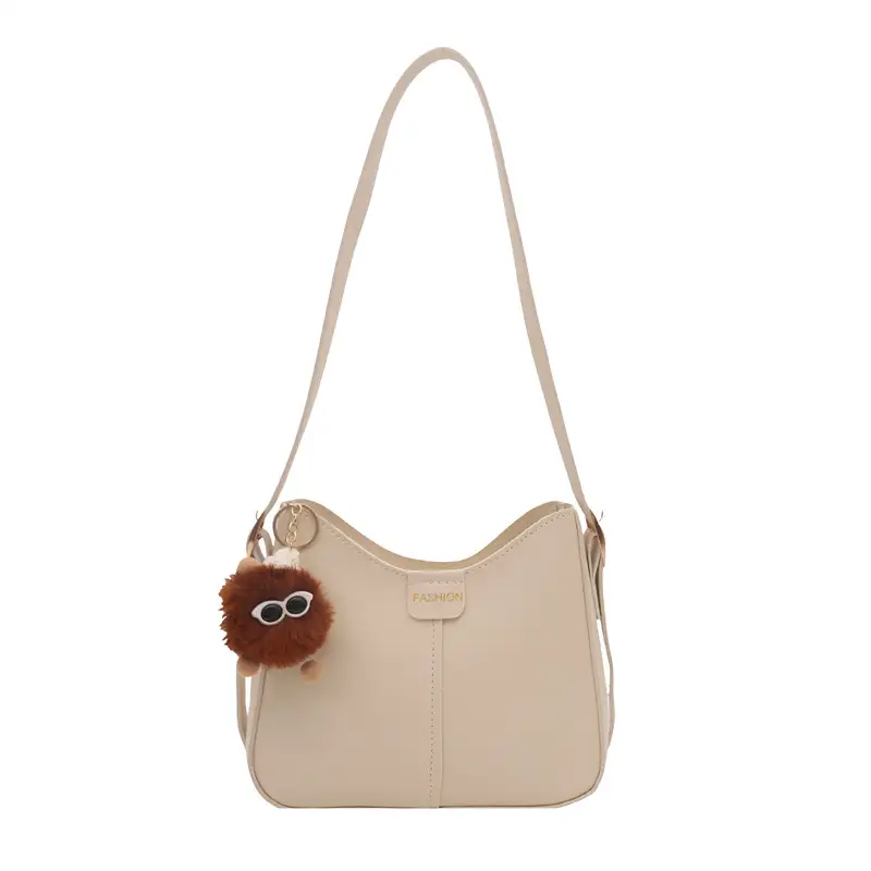 Women Retro Bucket Bag Cream 2025 Crossbody - Image 7